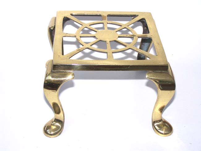 A Victorian Brass Trivet circa 1860-1880